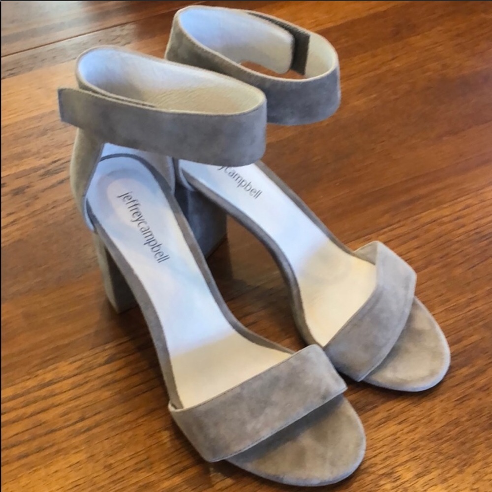 *Host Pick* Jeffrey Campbell suede heels Size 8.5